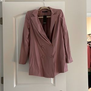 Nasty Gal oversized blazer dress